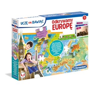 Clementoni (50020) - "Europe Map" - 104 pieces puzzle