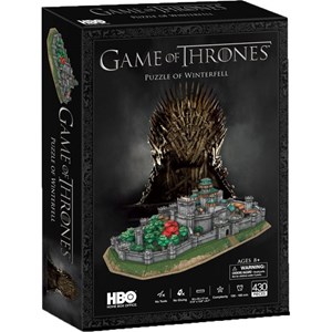 Cubic Fun (ds0988) - "Game of Thrones, Winterfell" - 430 pieces puzzle