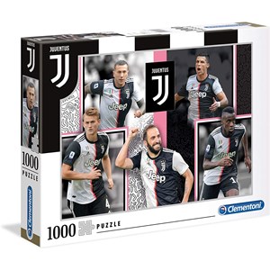Clementoni (39531) - "Juventus" - 1000 pieces puzzle