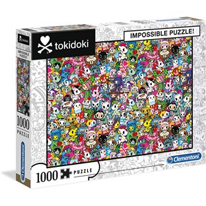 Clementoni (39555) - "Tokidoki" - 1000 pieces puzzle