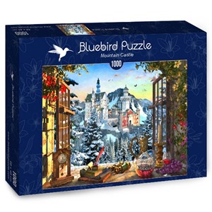 Bluebird Puzzle (70122) - "Mountain Castle" - 1000 pieces puzzle