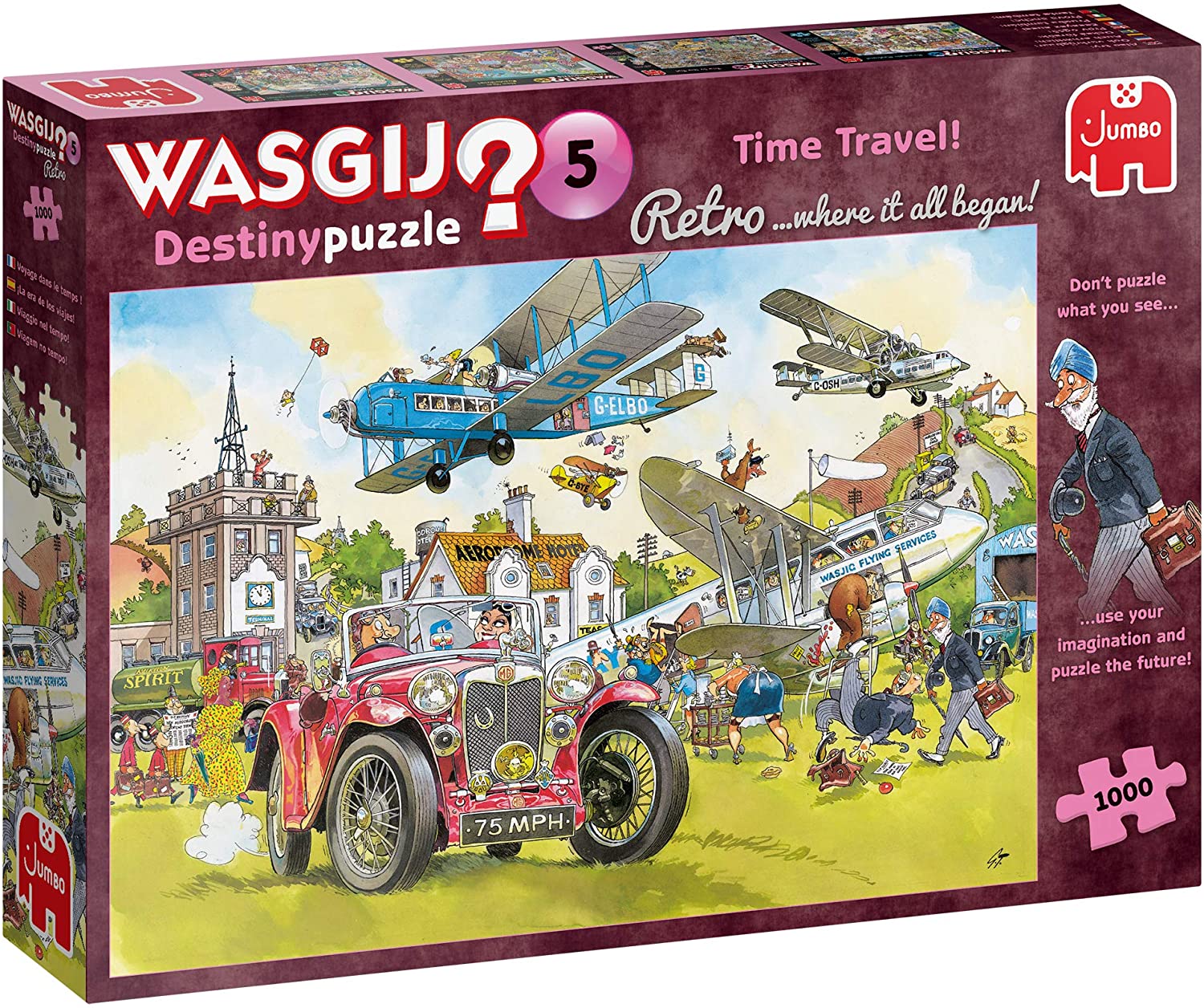 特別セール品】 wasgij オランダ発売 ジグソーパズル 1000ピースX2