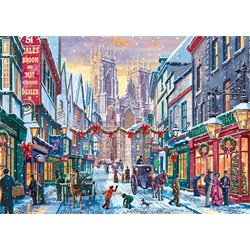 Jumbo (11277) - Victor McLindon: "Christmas in York" - 1000 pieces puzzle