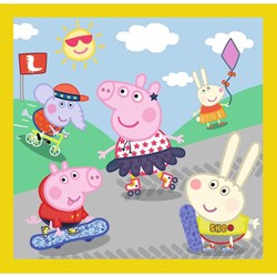 Trefl (34849) - "Peppa's happy day, Peppa Pig" - 20 36 50 pieces puzzle