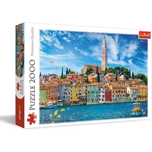 Trefl (27114) - "Rovinj, Croatia" - 2000 pieces puzzle
