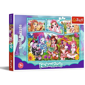Trefl (13261) - "Enchantimals" - 200 pieces puzzle
