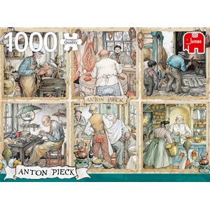 Jumbo (18817) - Anton Pieck: "Craftmanship" - 1000 pieces puzzle