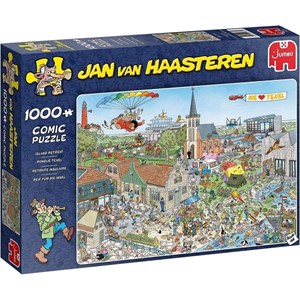 Jumbo (20036) - Jan van Haasteren: "Island Retreat" - 1000 pieces puzzle