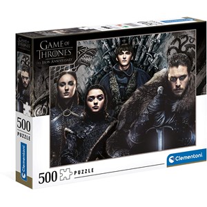 Clementoni (35091) - "Game of Thrones" - 500 pieces puzzle