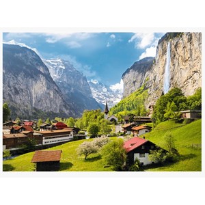 Trefl (33076) - "Lauterbrunnen, Switzerland" - 3000 pieces puzzle
