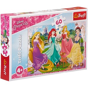 Trefl (17347) - "Disney Princess" - 60 pieces puzzle