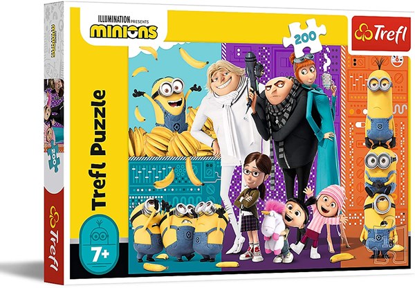 Trefl (13275) - Minions up! - 200 pieces puzzle