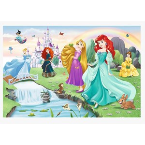 Trefl (17361) - "Meet the Princesses" - 60 pieces puzzle