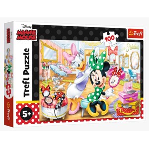 Trefl (16387) - "Minnie in Beauty" - 100 pieces puzzle