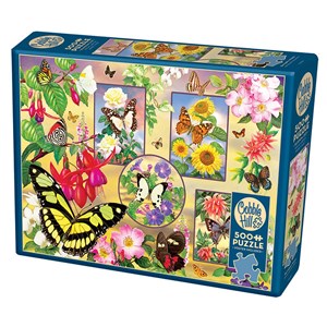 Cobble Hill (85062) - Rosiland Solomon: "Butterfly Magic" - 500 pieces puzzle