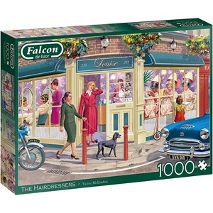 Falcon (11323) - Victor McLindon: "The Hairdresser" - 1000 pieces puzzle