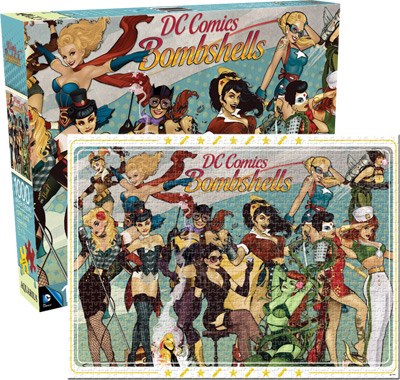 Aquarius (65249) - "DC Bombshells" - 1000 pieces puzzle