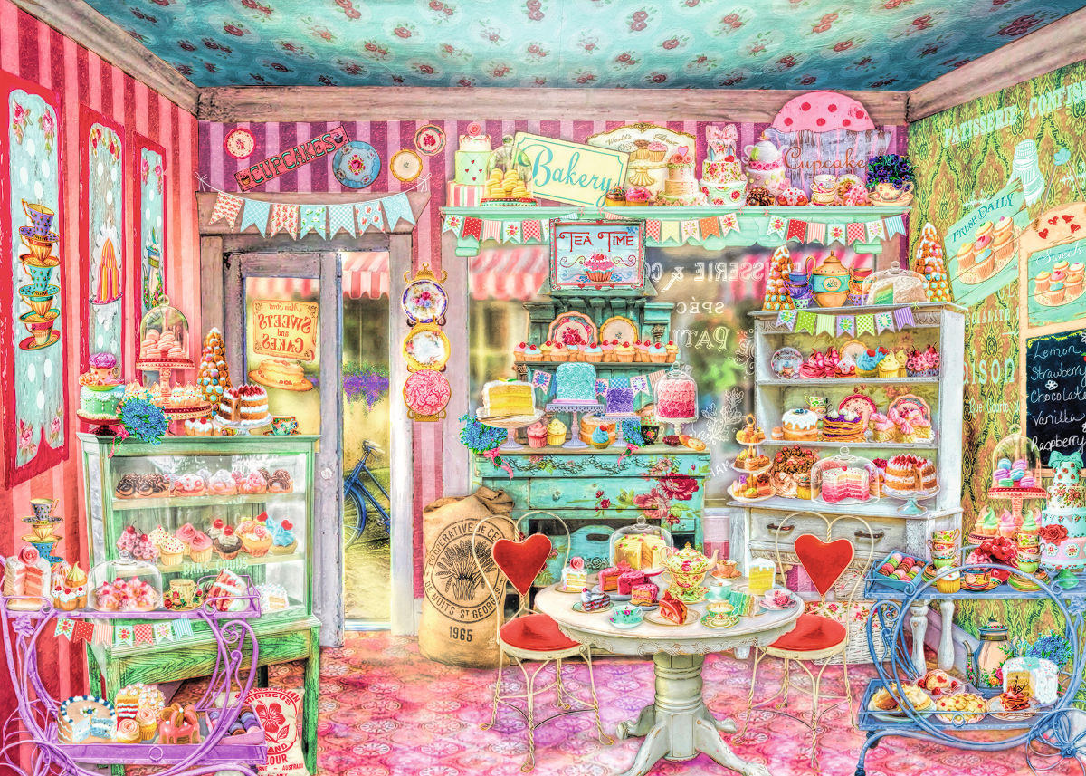 Ravensburger candy shop RARE shops - Aimee stewart