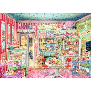 Ravensburger (19599) - Aimee Stewart: "The Candy Shop" - 1000 pieces puzzle