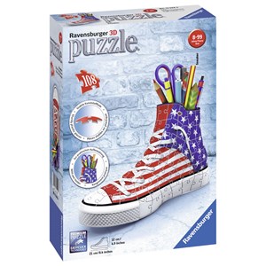 Ravensburger (12549) - "Sneaker American Style" - 108 pieces puzzle
