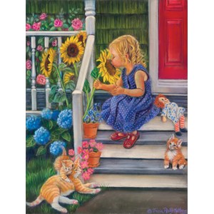 SunsOut (35877) - Tricia Reilly-Matthews: "A Summer Kiss" - 300 pieces puzzle