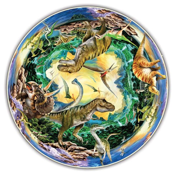 A Broader View (382) - "Prehistoric World" - 500 pieces puzzle