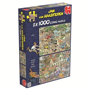 Jumbo (19001) - Jan van Haasteren: "Safari & Storm" - 1000 pieces puzzle