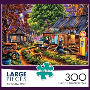 Buffalo Games (2534) - Geno Peoples: "The General Store" - 300 pieces puzzle