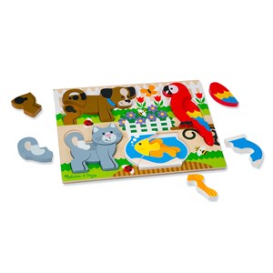 Melissa and Doug (1890) - "Pets" - 20 pieces puzzle