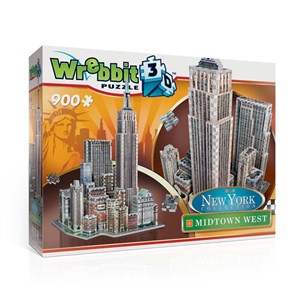 Wrebbit (W3D-2010) - "New York, Midtown West" - 900 pieces puzzle
