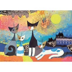 Heye (29524) - Rosina Wachtmeister: "Laces" - 1000 pieces puzzle