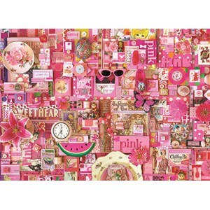 Cobble Hill (51860) - "Pink" - 1000 pieces puzzle