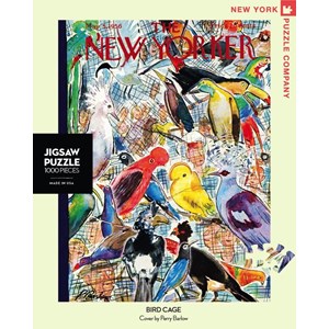 New York Puzzle Co (NPZNY1716) - "Bird Cage" - 1000 pieces puzzle