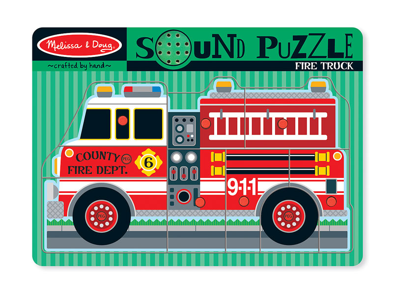 Melissa and Doug 731 Fire Truck 8 pieces puzzle