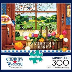 Buffalo Games (2625) - Charles Wysocki: "A Peach of a Day" - 300 pieces puzzle