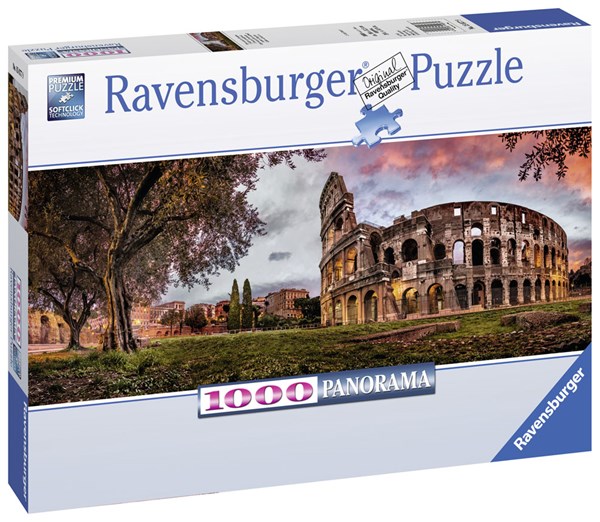 Ravensburger (15077) - "Sunset Colosseum" - 1000 pieces puzzle