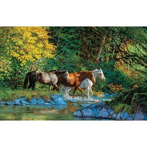 SunsOut (44855) - Chris Cummings: "Bear Creek Crossing" - 1000 pieces puzzle