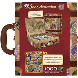 MasterPieces (71661) - Kate Ward Thacker: "See America" - 1000 pieces puzzle