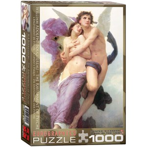 Eurographics (6000-0019) - William-Adolphe Bouguereau: "The Ravishment of Psyche" - 1000 pieces puzzle