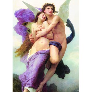 Eurographics (6000-0019) - William-Adolphe Bouguereau: "The Ravishment of Psyche" - 1000 pieces puzzle