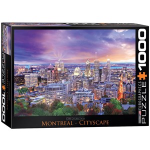 Eurographics (6000-0737) - "Montreal" - 1000 pieces puzzle