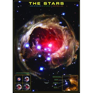 Eurographics (6000-1012) - "The Stars" - 1000 pieces puzzle