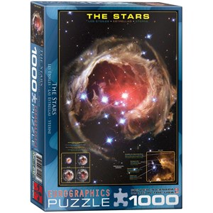 Eurographics (6000-1012) - "The Stars" - 1000 pieces puzzle
