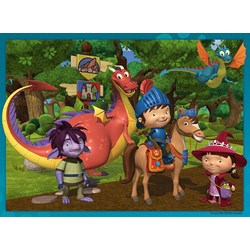 Ravensburger (07309) - "Mike the Knight" - 12 16 20 24 pieces puzzle