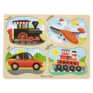 Melissa and Doug (9865) - "Vehicles" - 16 pieces puzzle