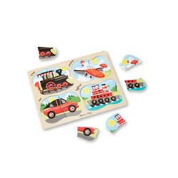 Melissa and Doug (9865) - "Vehicles" - 16 pieces puzzle