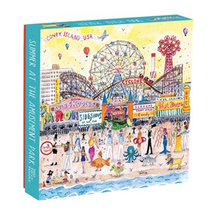 Chronicle Books / Galison - Michael Storrings: "Summer at the Amusement Park" - 500 pieces puzzle