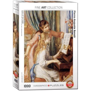 Eurographics (6000-2215) - Pierre-Auguste Renoir: "Girls at the Piano" - 1000 pieces puzzle