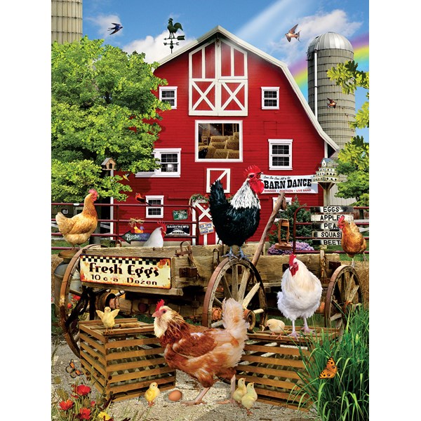 SunsOut (34946) - Lori Schory: "Fresh Eggs" - 500 pieces puzzle