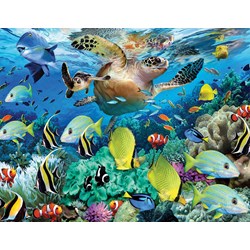 Eurographics (8104-0626) - Howard Robinson: "The Journey of the Sea Turtle" - 100 pieces puzzle